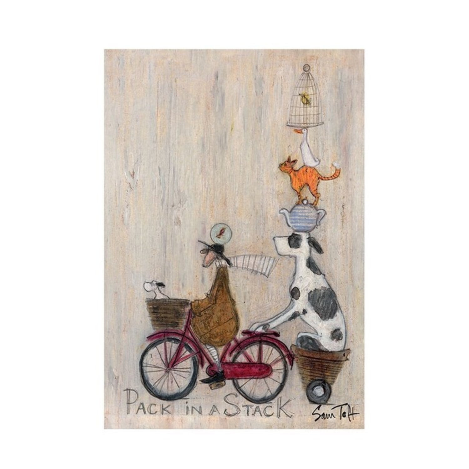 Sam Toft Pack In A Stack Print