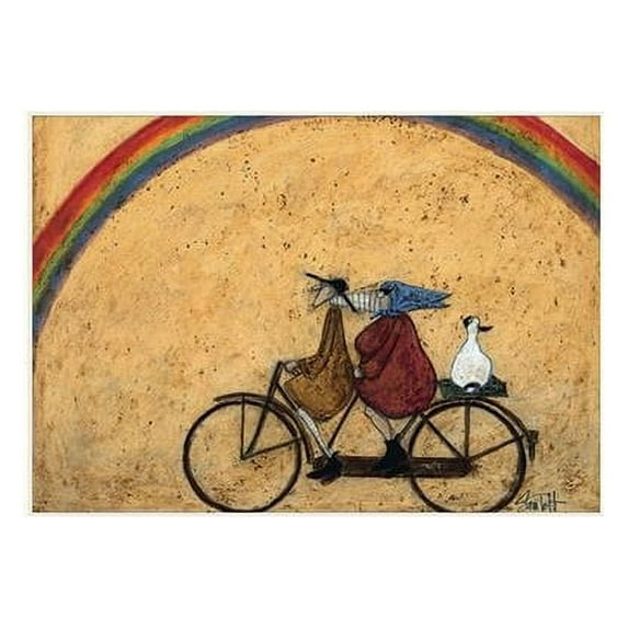 Sam Toft Somewhere Under A Rainbow Print