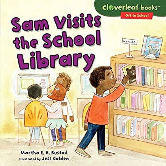 Pre-Owned Sam Visits the School Library (Library Binding) 151243938X 9781512439380