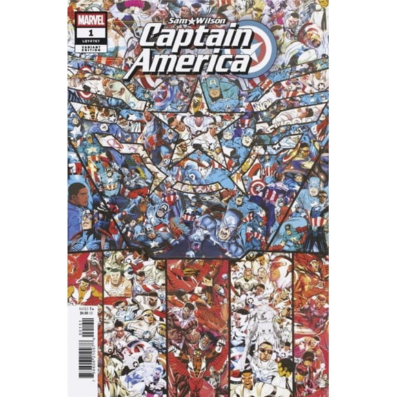 Sam Wilson, Captain America #1B VF ; Marvel Comic Book