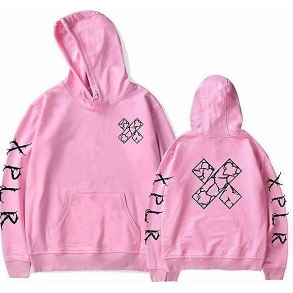 Sam and Col by Hoodie Merch Print Hooded Sweatshirt Trendy Pullover Hoodie for Men Women