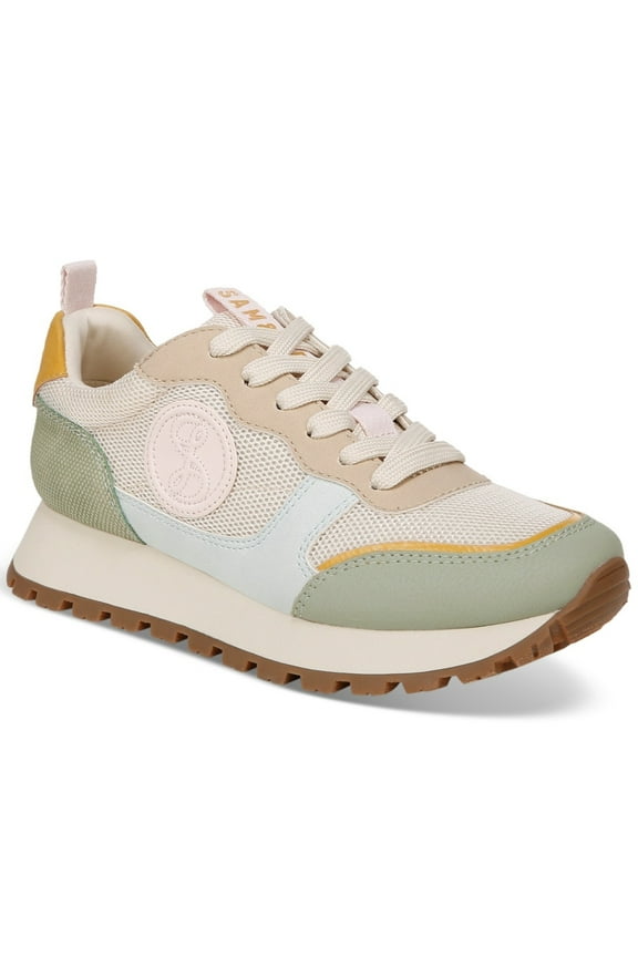 BAYLEAF GREEN Women's Randal Lace Up Jogger Sneakers, US 8 M