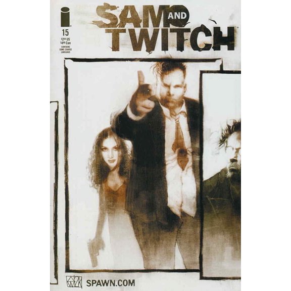 Sam and Twitch #15 VF ; Image Comic Book
