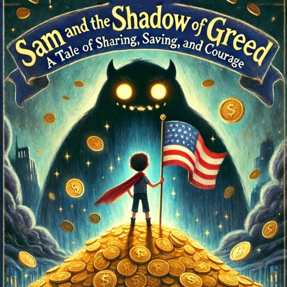 Sam and the Shadow of Greed: A Tale of Sharing, Saving, and Courage, (Paperback)