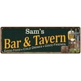 thumbnail image 1 of Sam's Bar and Tavern Sign Green Man Cave 6x18 106180003027, 1 of 1