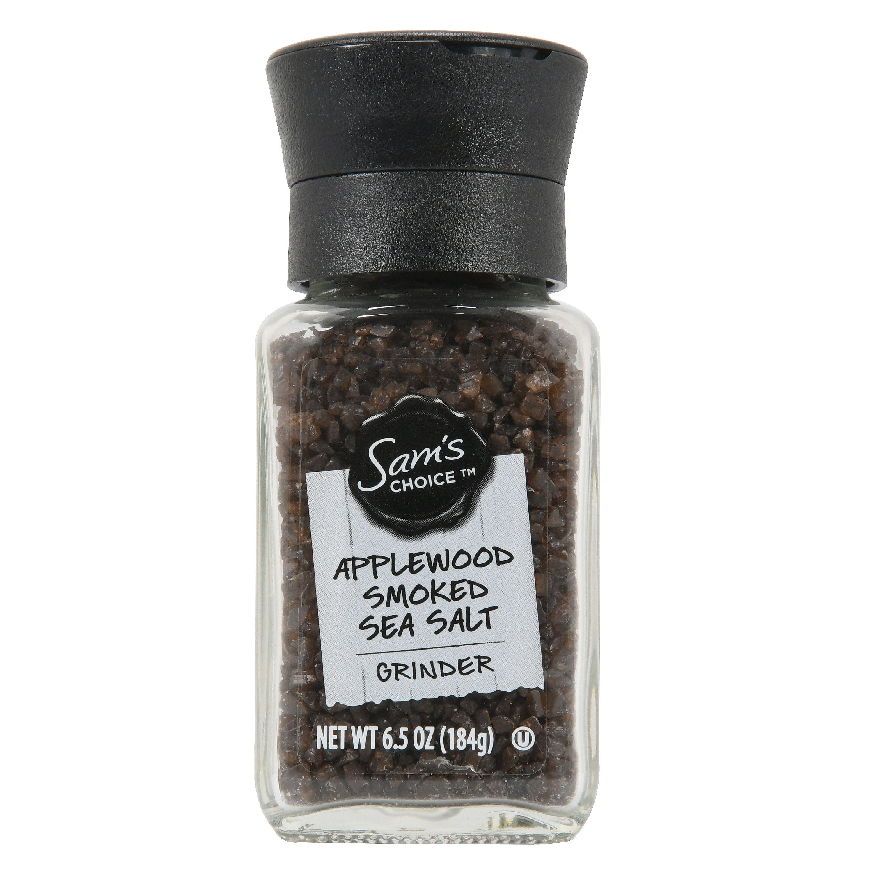 Sam's Choice Applewood Smoked Sea Salt Grinder, 6.5 oz