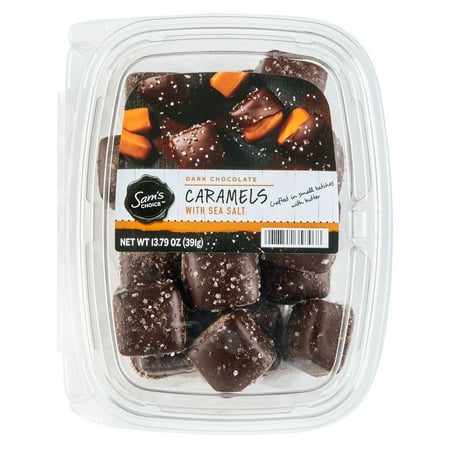 Sam's Choice Dark Chocolate with Sea Salt Caramels, 13.79 oz