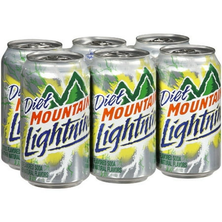 Sam's Choice Diet Mountain Lightning Soda, 12 Fl. Oz., 6 Count
