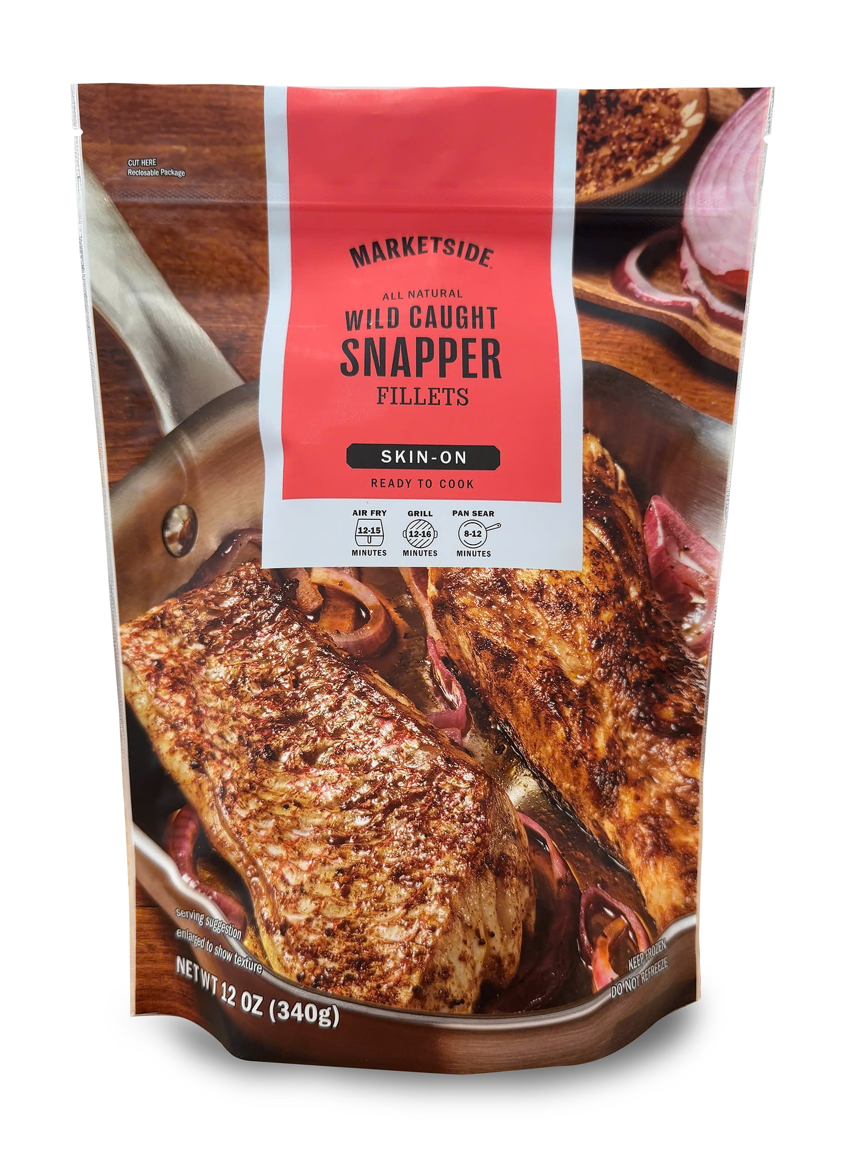Sam's Choice Frozen Snapper Portions, 12 oz