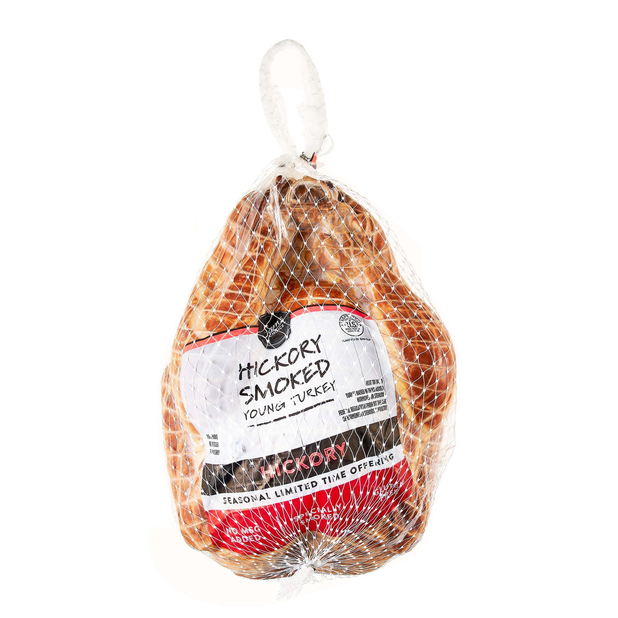 Sam's Choice Hickory Smoked Young Turkey, Whole, 10 - 14 lbs. (Frozen)