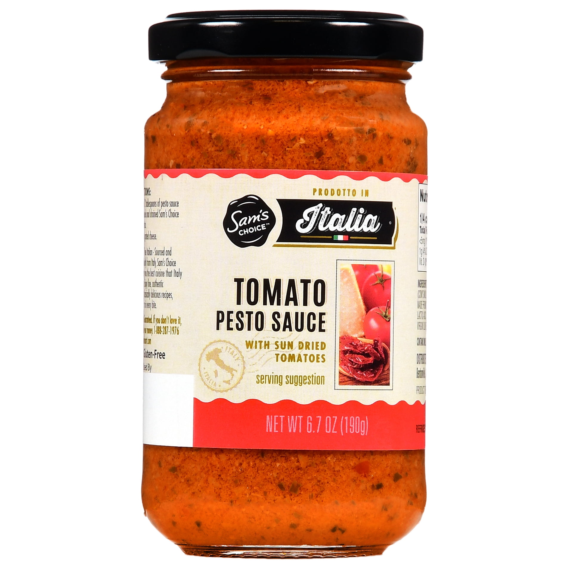 Sam's Choice Italia Tomato Pesto Sauce, 190g