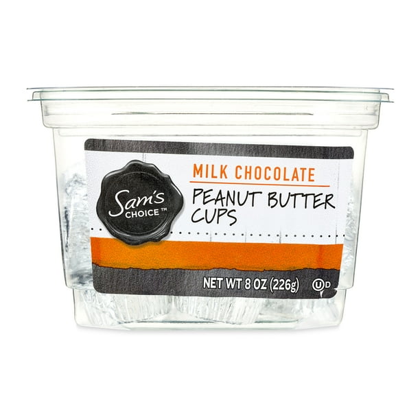 Sam's Choice Milk Chocolate Peanut Butter Cups, 8 oz Walmart Business