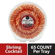 Sam's Choice Premium Frozen Cooked Medium Shrimp Cocktail Ring with Sauce, 32 oz