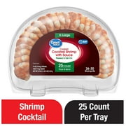 Great Value Cooked X-Large Shrimp Ring with Cocktail Sauce, 20 oz, Frozen