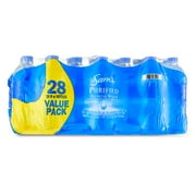 Sam's Purified Drinking Water, 20 fl oz, 28 Count Bottles price history and forecast - Sam's Choice 450000