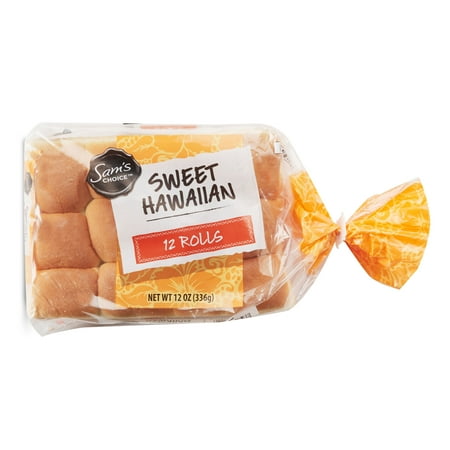 Sam's Choice Sweet Hawaiian Rolls, 12 oz, 12 Count