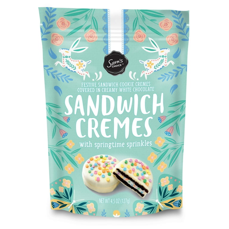 Sam's Choice White Chocolate Sandwich Cookie Cremes with