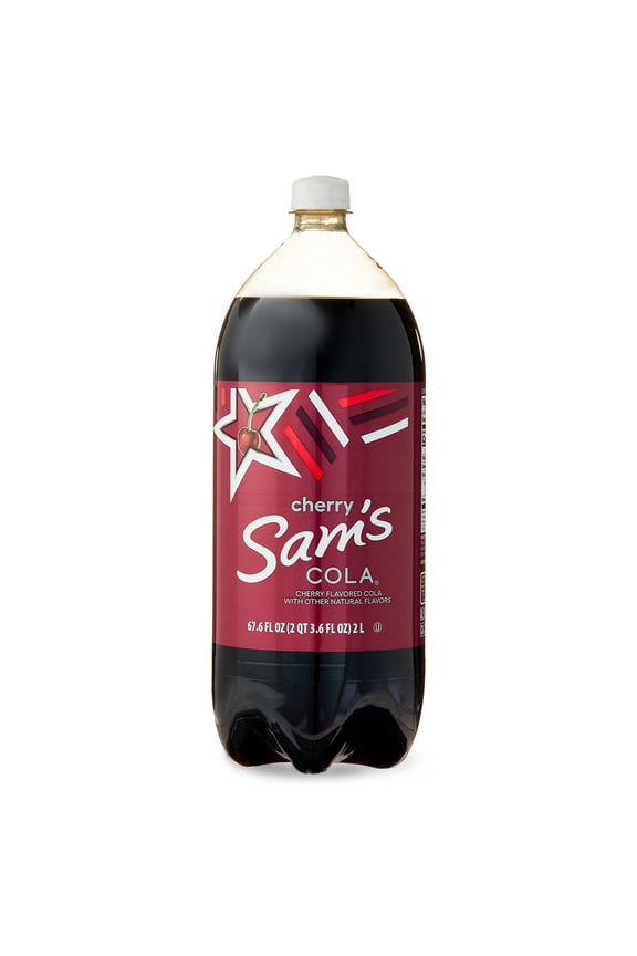 Sam's Cola Cherry Soda, 2 Liter Bottle