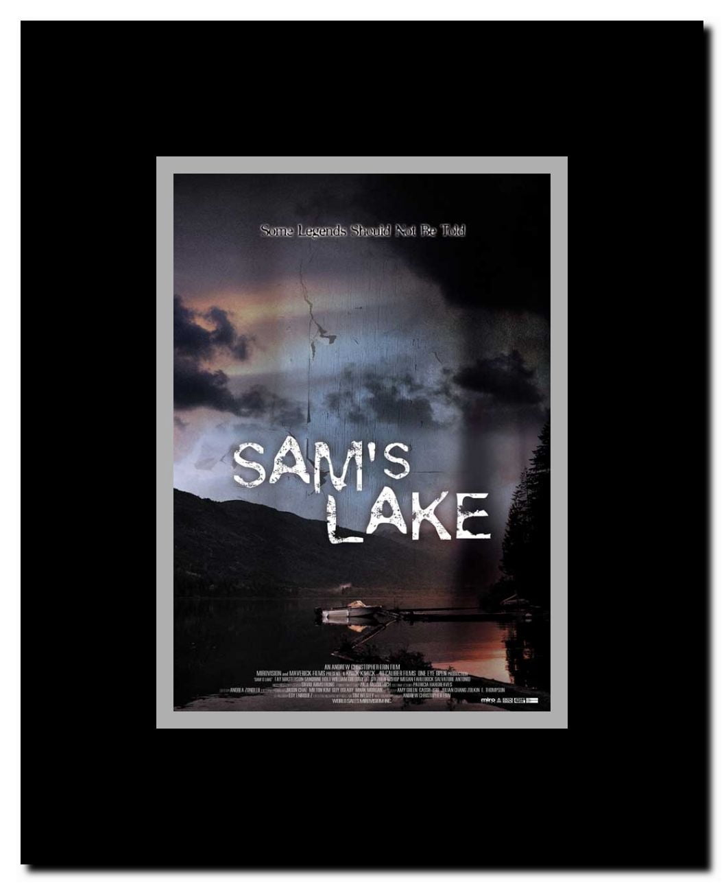 Sam's Lake Framed Movie Poster