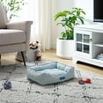 thumbnail image 1 of Sam's Pets Arlo® Extra Small Brown Plaid Dog Bed, 1 of 4