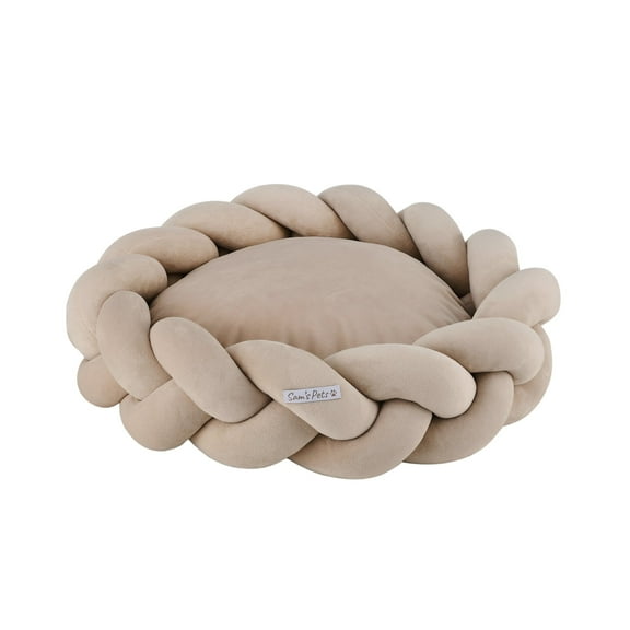 Sam's Pets Ivy 20'' Dog Bed in Beige - 20