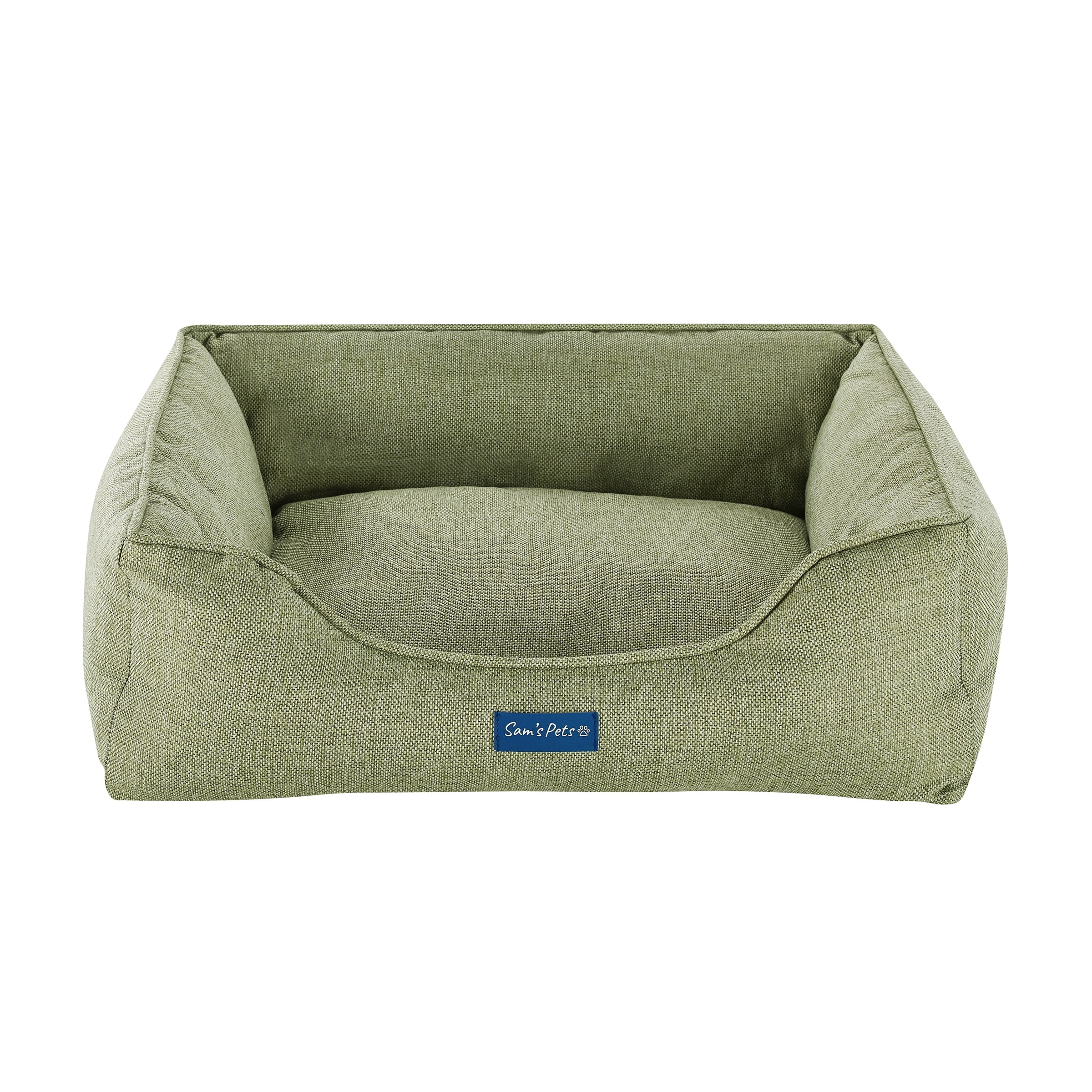 Julius Small Olive Polyester Outdoor Dog Bed