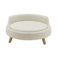thumbnail image 1 of Sam's Pets Milo 31'' Dog Bed In Ivory - 31, 1 of 5