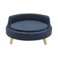 thumbnail image 1 of Sam's Pets Milo 31'' Dog Bed In Navy - 31, 1 of 5