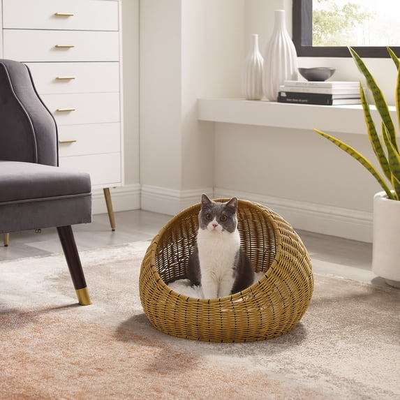 Sam's Pets Nala Wicker Cat Bed