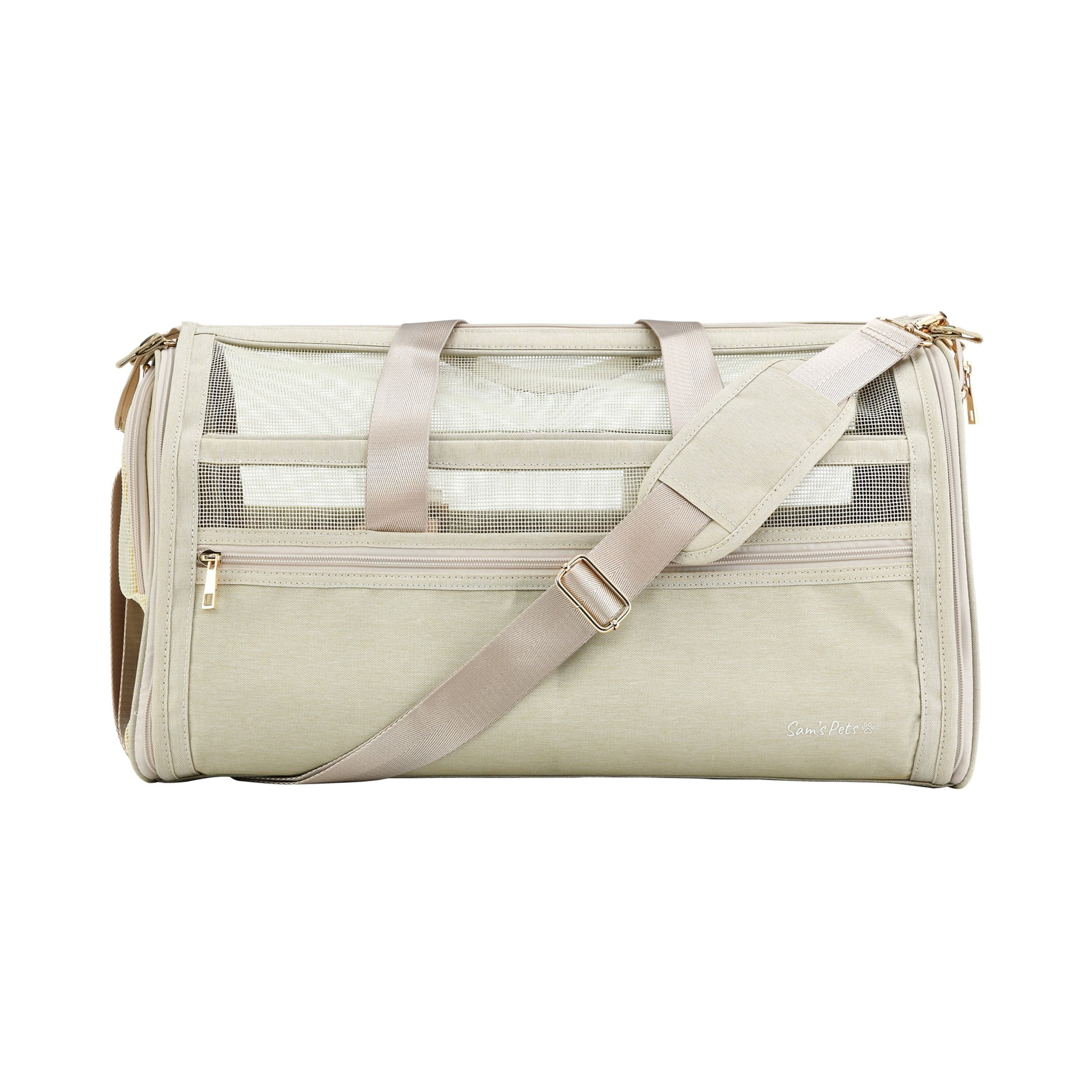 Sam's Pets Scout 19'' Dog & Cat Carrier Bag Beige - 19