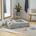 thumbnail image 1 of Sam's Pets Scruffy Orthopedic Dog Bed 30" In Light Gray, 1 of 4