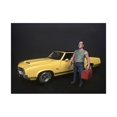 thumbnail image 1 of Mechanic Sam with Tool Box Figurine for 1/24 Scale Models by American Diorama, 1 of 1