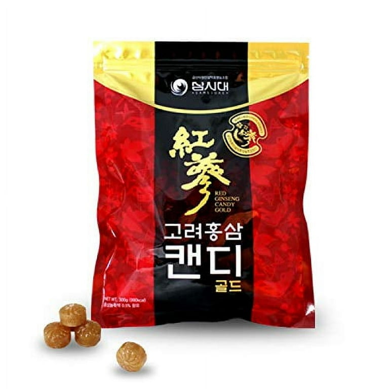 SamSiDae Korean Red Ginseng Extract Candy Gold 300g X 2 - Smooth