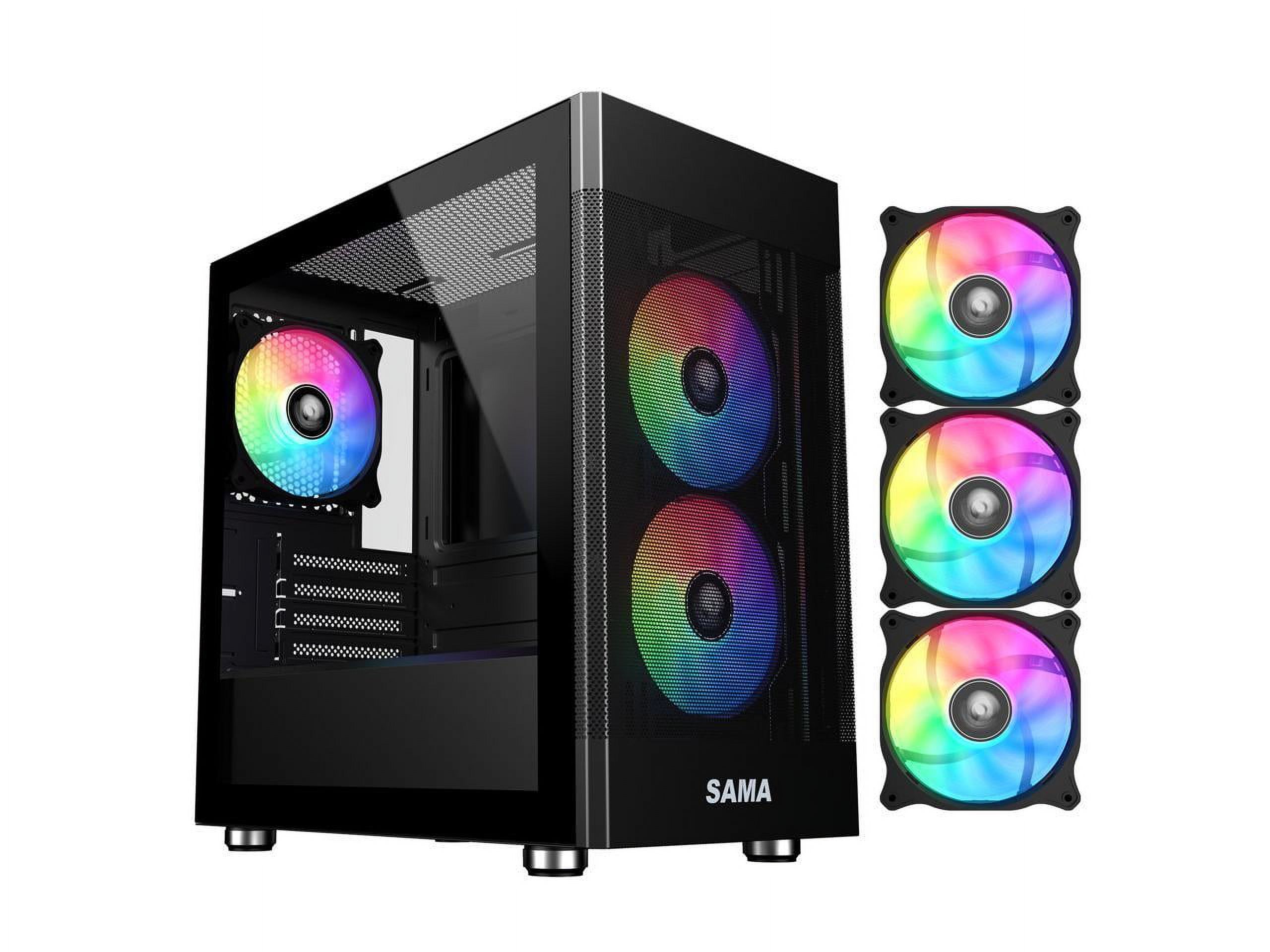 LIAN LI O11 Vision Black Aluminum / Steel / Tempered Glass ATX Mid