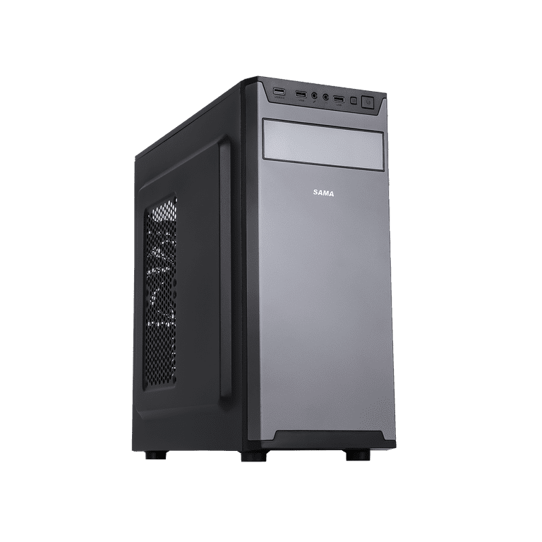 Sama Jazovo-BK USB3.0 Steel ATX Mid Tower Case, 3 x120mm Fan