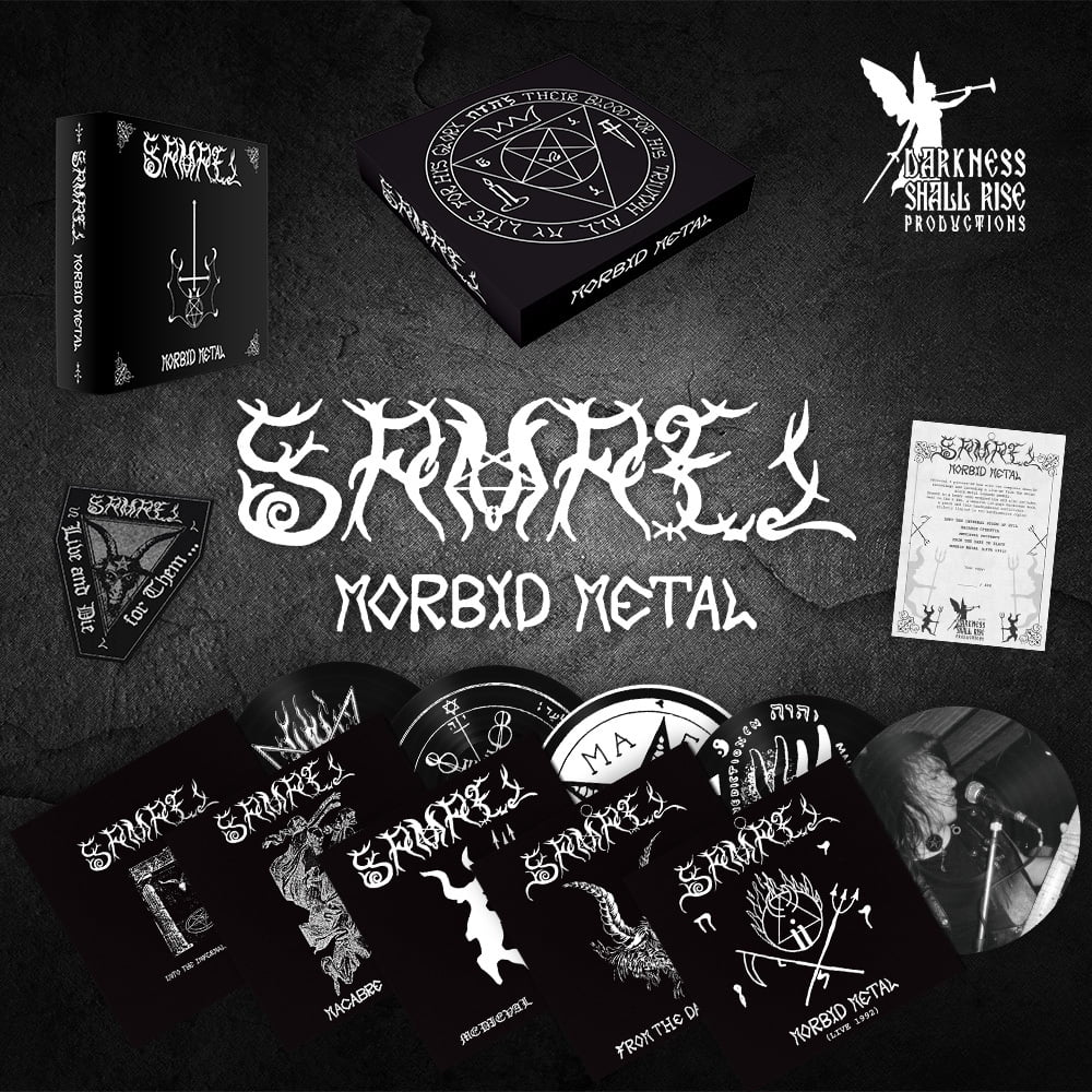 Samael Morbid Metal (Vinyl Record) 7" EP Picture Disc Box Set