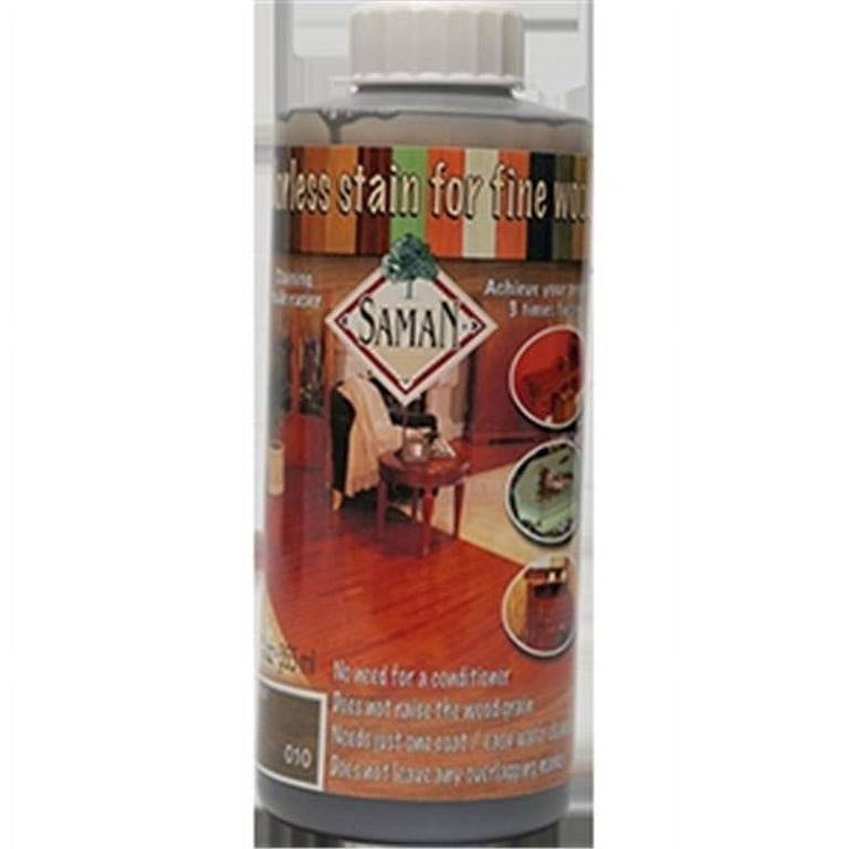 SamaN Interior Water Based Wood Stain - Natural Stain for Furniture,  Moldings, Wood Paneling,Cabinets (Forest TEW-104-12, 12 oz) - Household  Wood Stains 