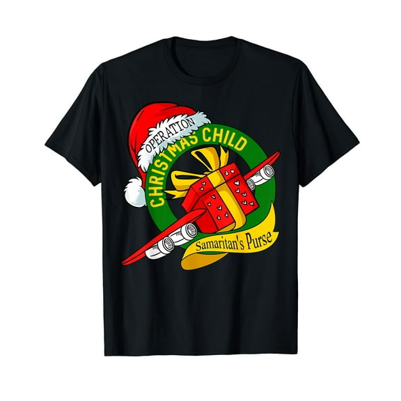Samaritan's Purse Operation Christmas Child Funny Xmas Gifts T-Shirt