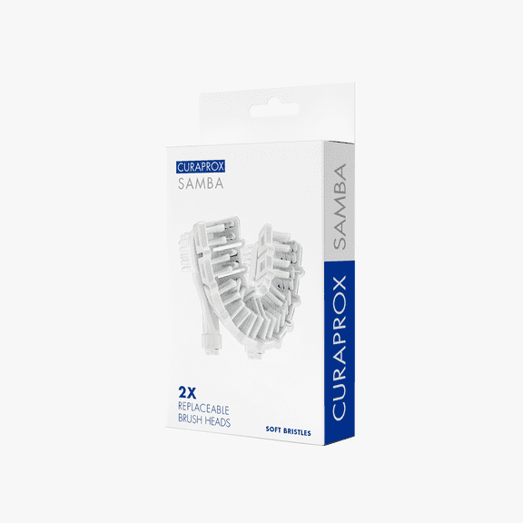 Samba Brush Heads, 2 pcs