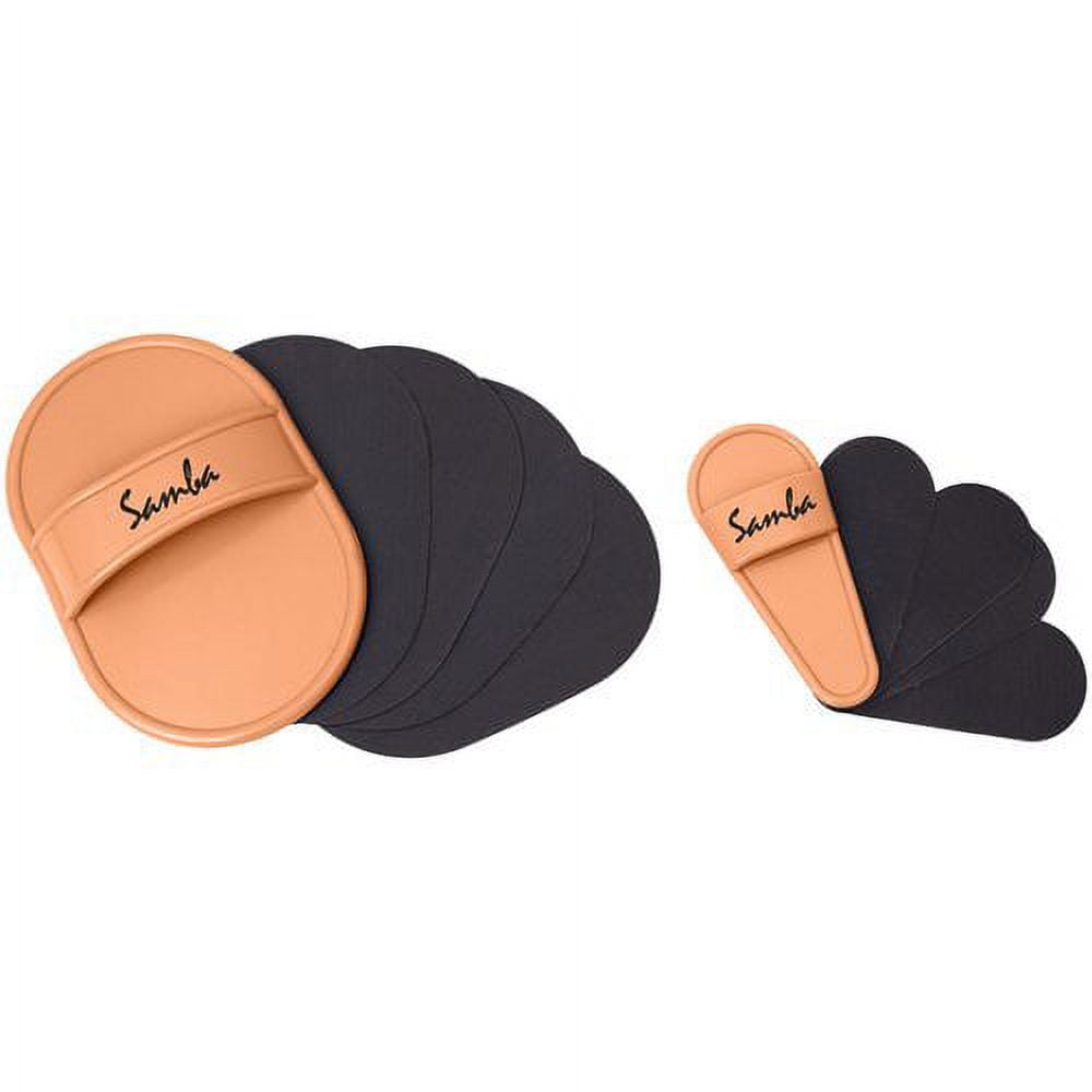 Samba by Pearl Hair Remover Replacement Buffer Pad Kit, 8 pc