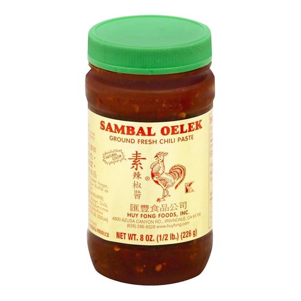 Sambal Oelek Ground Fresh Chili Paste (Pack of 16)