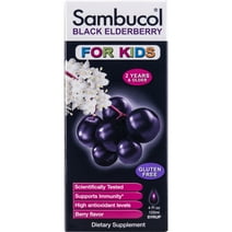 Sambucol Black Elderberry Kids Immune Support Syrup  - 4oz
