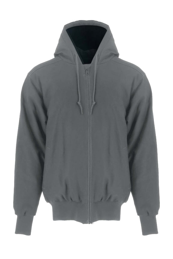 Canvas Jacket – 10°F Insulated Canvas Jacket with Water-Repellent Shell & Hood