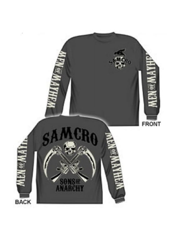 Samcro Men Of Mayhem Sons Of Anarchy Long Sleeve Adult T-shirt