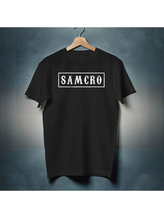 Samcro Motorcycle Club Biker Tv Show Fan Art Novelty Graphic Top Unisex T-Shirt up to size 5XL