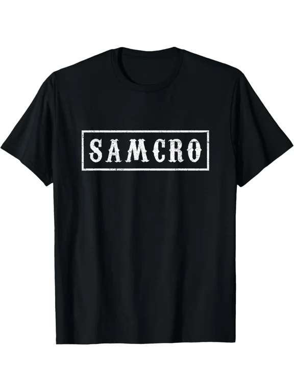 Samcro Motorcycle Club Biker Tv Show Fan Art Novelty Graphic Top Unisex T-Shirt up to size 5XL