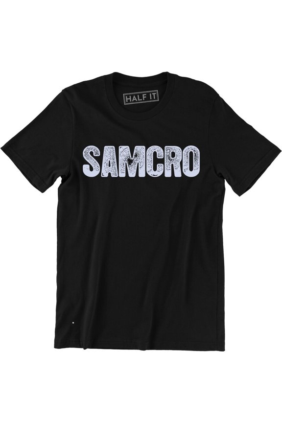 Samcro Motorcycle Men’S Biker T-Shirt Distressed Fashion Tee For Boyfriend All Size S-5Xl