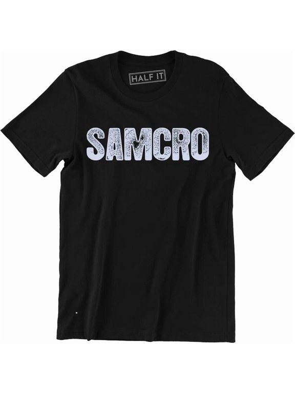 Samcro Motorcycle Men's Biker Fashion For Boyfriend Distressed Gift Outfit T-Shirt, Size S-5XL