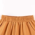 thumbnail image 1 of Samdudou Girls Wide Leg Capri Sweatpants Elastic Waist Cropped Lounge Trousers Casual Baggy Athletic Bottoms with Pockets for Summer Vacation Size 1-9 Years, 1 of 7