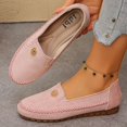 thumbnail image 1 of Samdudou Womens Loafers Casual Slip On Flat Shoes Closed Toe Faux Suede Moccasins with Metallic Flower Embellishment for Daily Work, 1 of 7